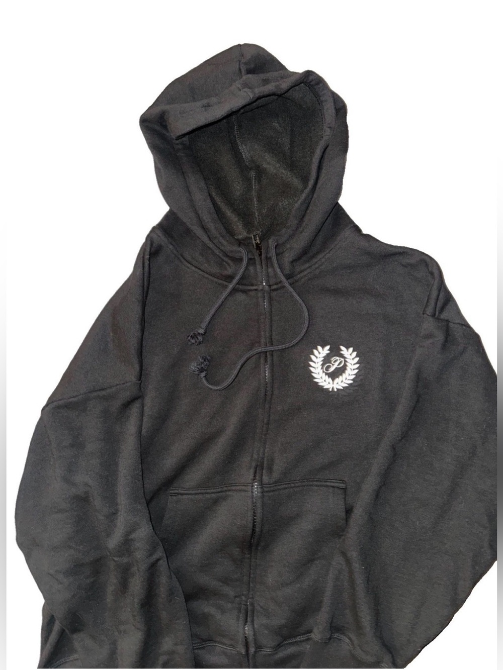 PINK Victoria's Secret Black Zip Hoodie